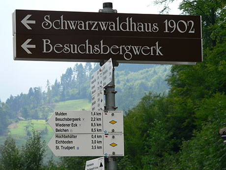 Das Münstertal, mit seinen Wander- und Montainbikewegen 